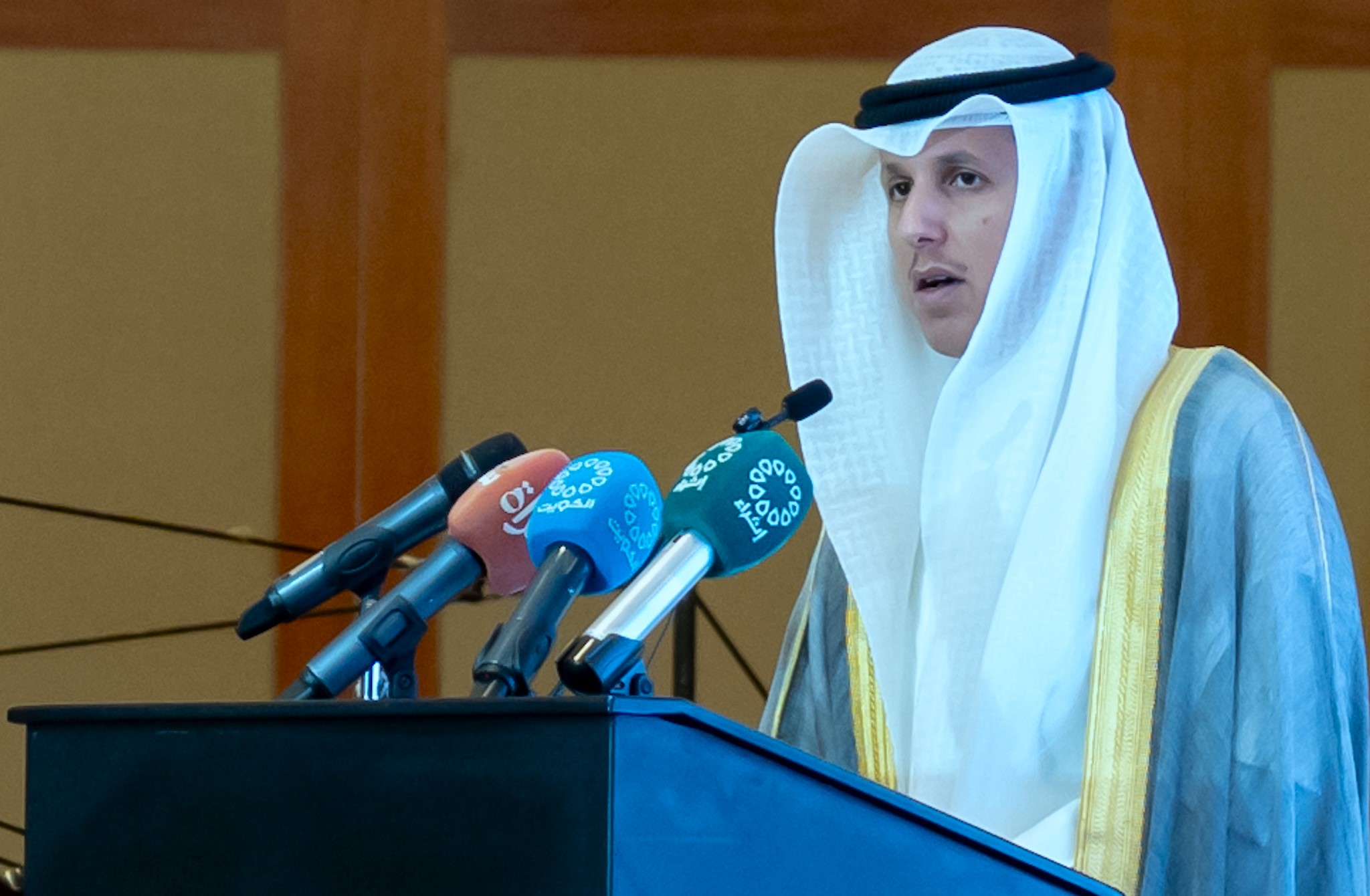 Le ministre des Awqaf des Affaires islamiques, Mohamed Al-Wassmi.