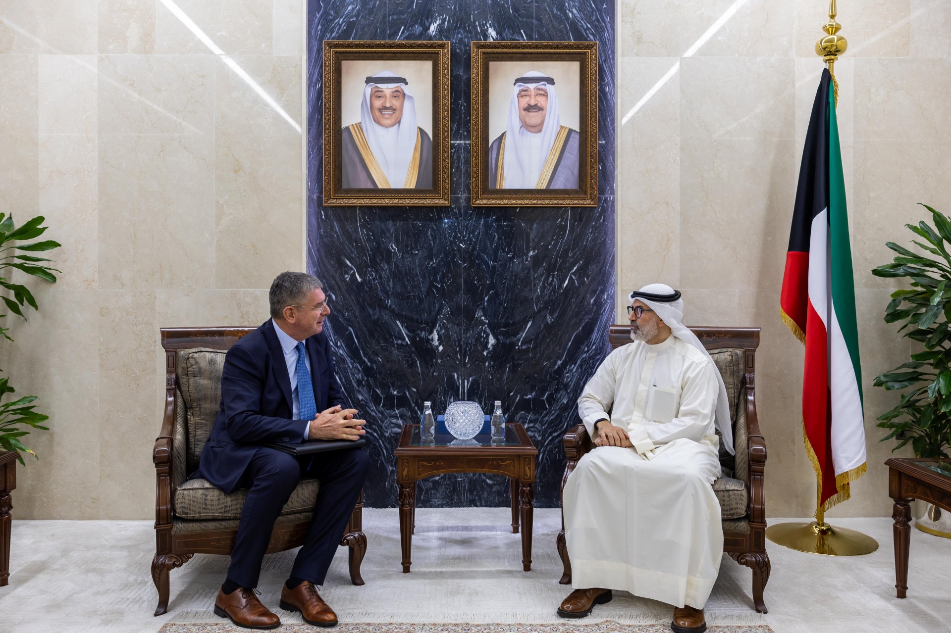 Deputy Minister of Foreign Affairs receives European Investment Bank Vice President
