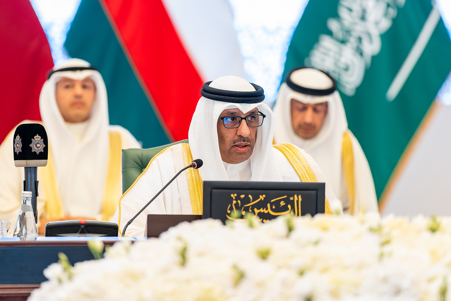 Acting Undersecretary of Kuwait's Ministry of Interior and head of the current session Major General Ali Al-Adwani