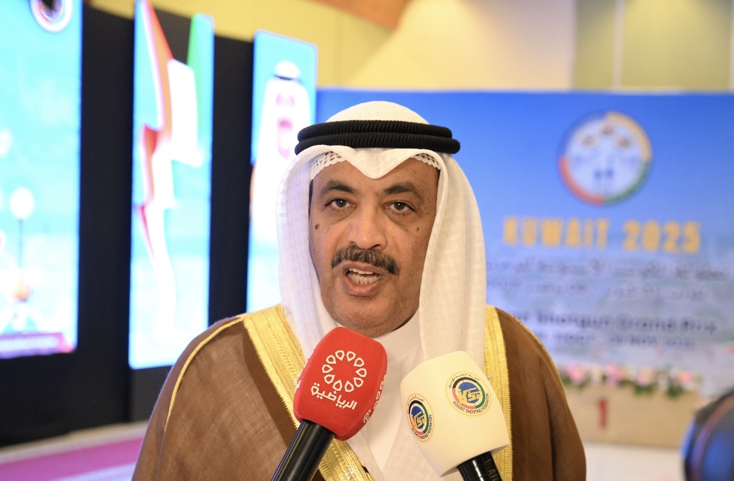 رئيس الاتحادين الكويتي والعربي للرماية دعيج العتيبي