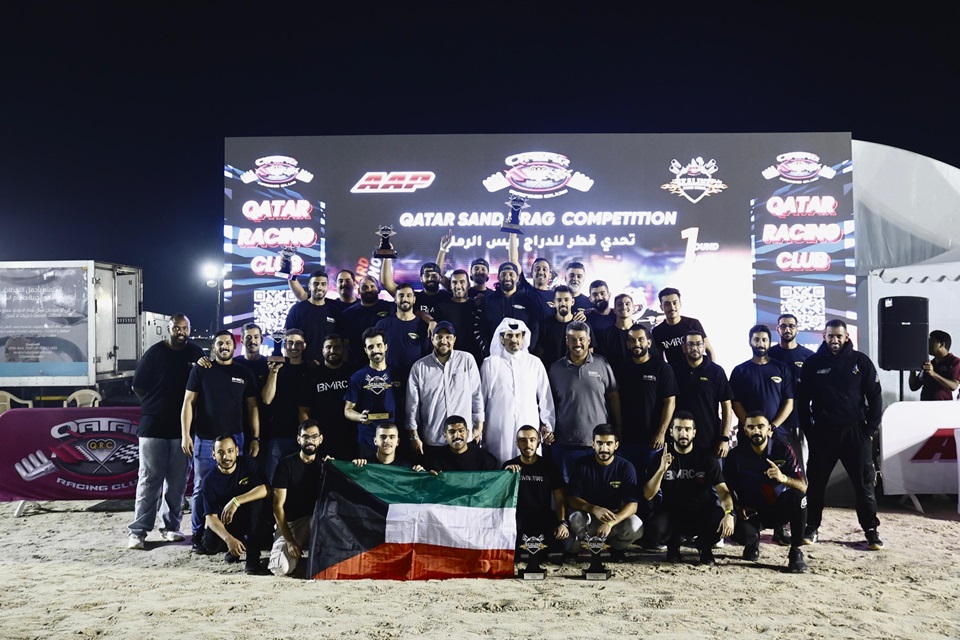 Kuwait's Basel Al-Sabah racers shine in Qatar Sand Drag Competition