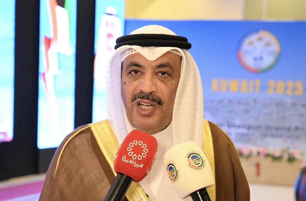 President of the tournament technical committee and the Kuwaiti and Arab shooting federations, Duaij Alotaibi