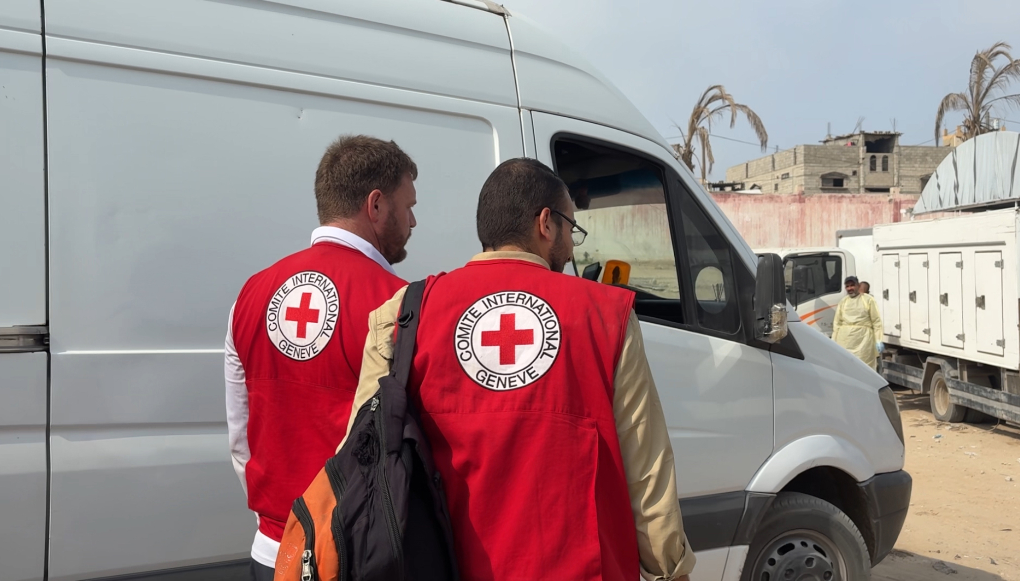 Le CICR remet des corps aux autorités de Gaza