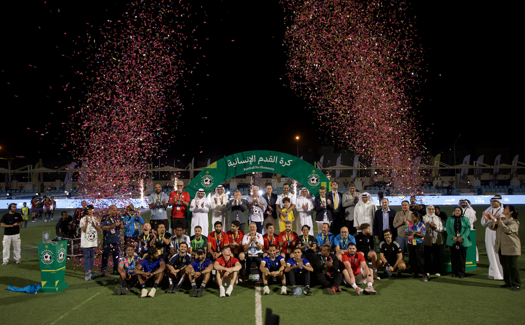 UN "Football for Humanity" tournament concludes