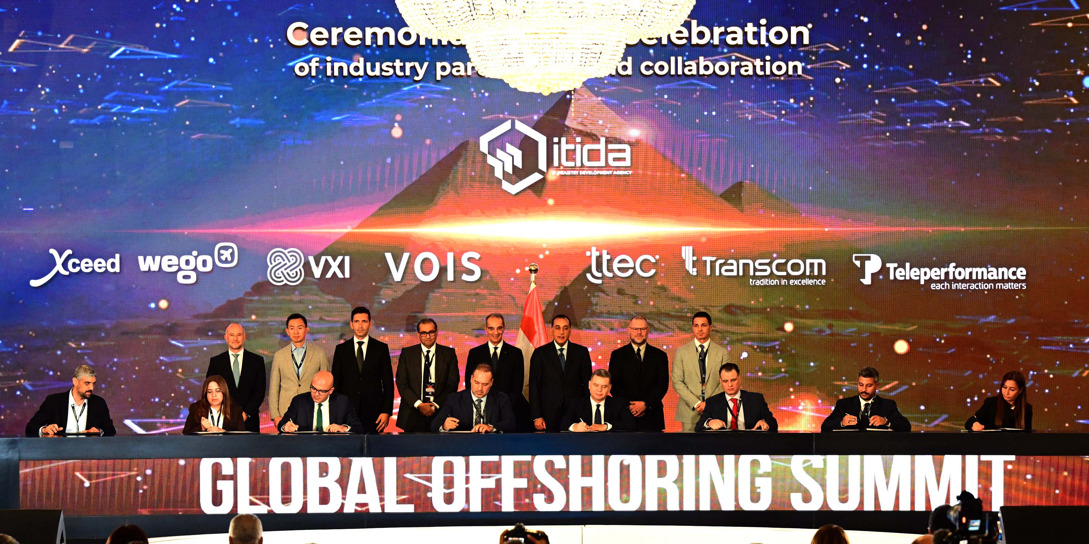 الحكومة المصرية توقع اتفاقيات مع شركات عالمية لافتتاح مقرات لها داخل مصر