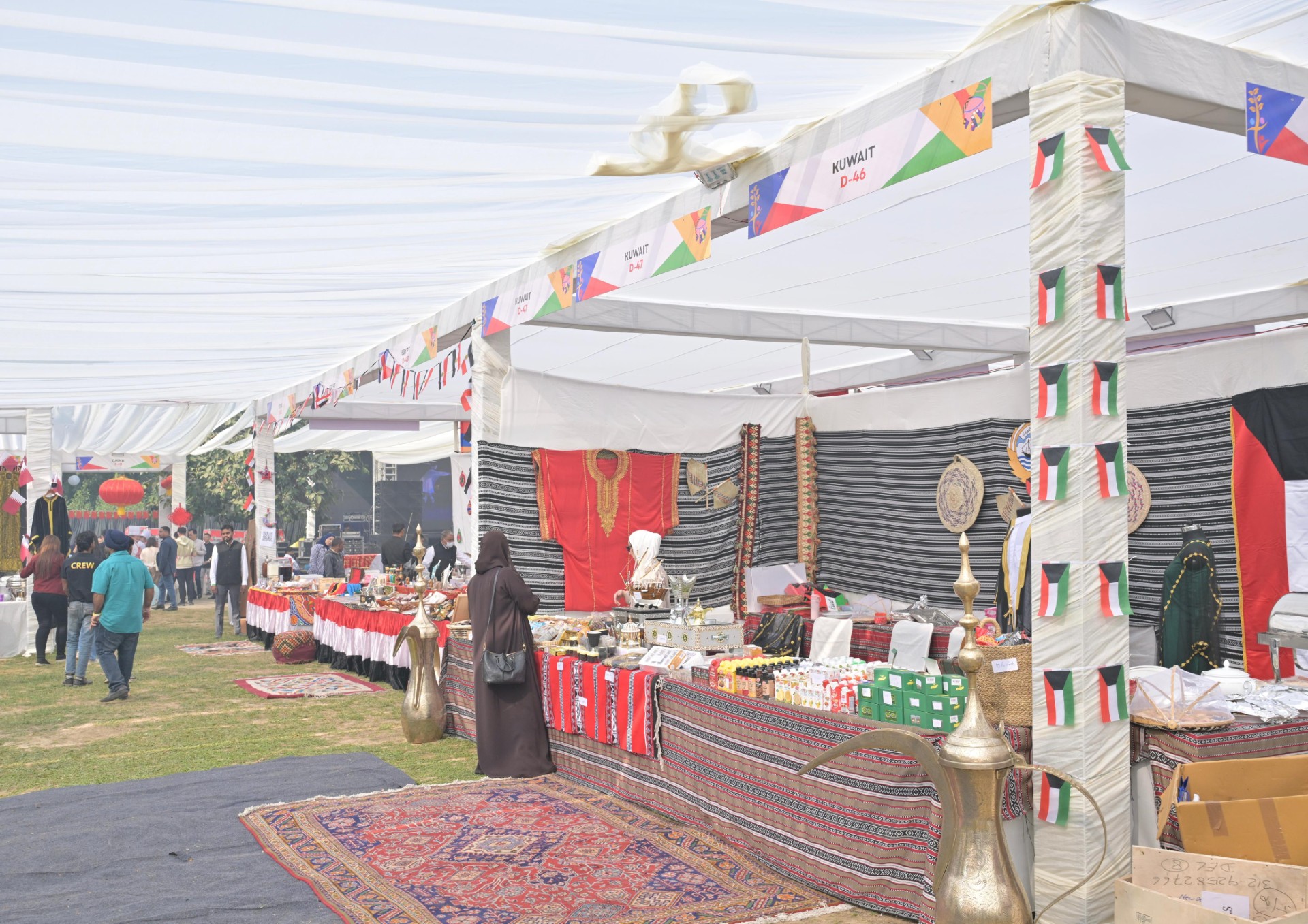 Kuwait Embassy participates in annual charity bazaar in New Delhi