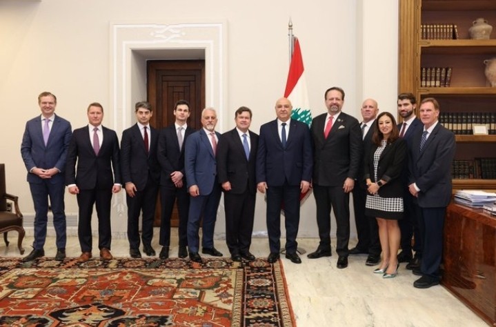 الرئيس اللبناني جوزاف عون يستقبل وفد أمريكي مشترك من البيت الأبيض ووزارة الخزانة ومجلس الأمن القومي