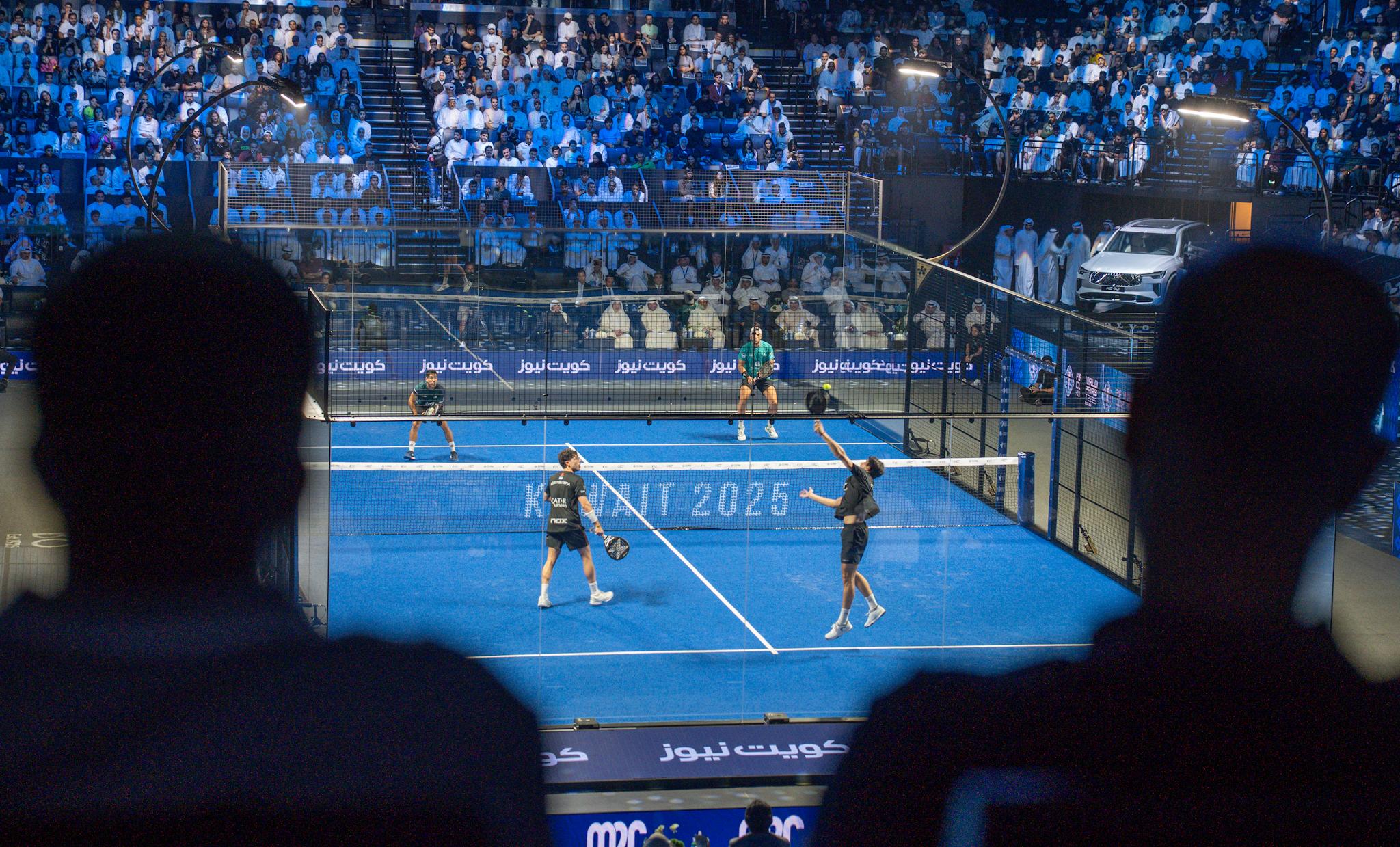 جانب من المباراة