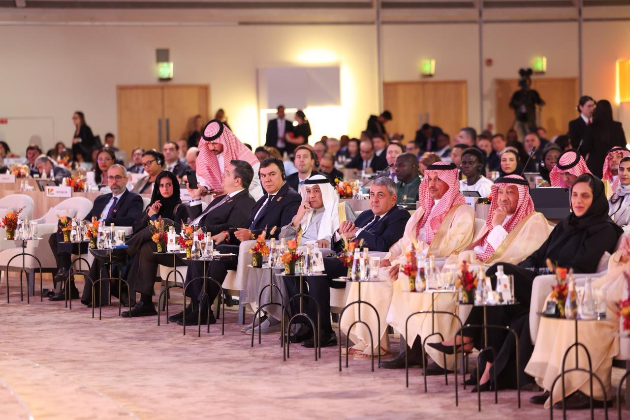 الأمين العام لمجلس التعاون لدول الخليج العربية جاسم البديوي خلال مشاركته لأعمال الدورة الـ26 للجمعية العامة لمنظمة الأمم المتحدة للسياحة
