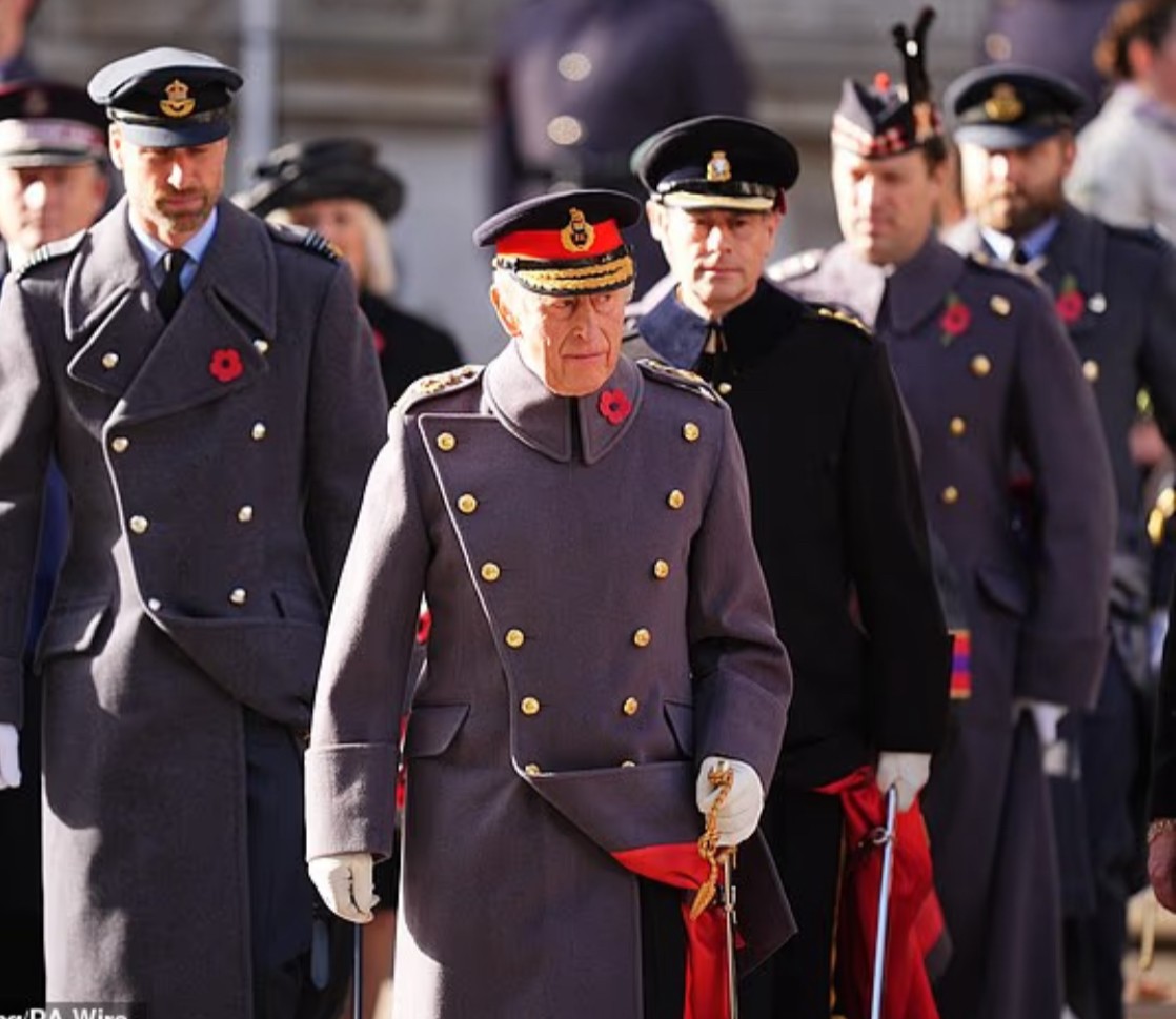 Britain's King Charles III leads Remembrance Day celebrations