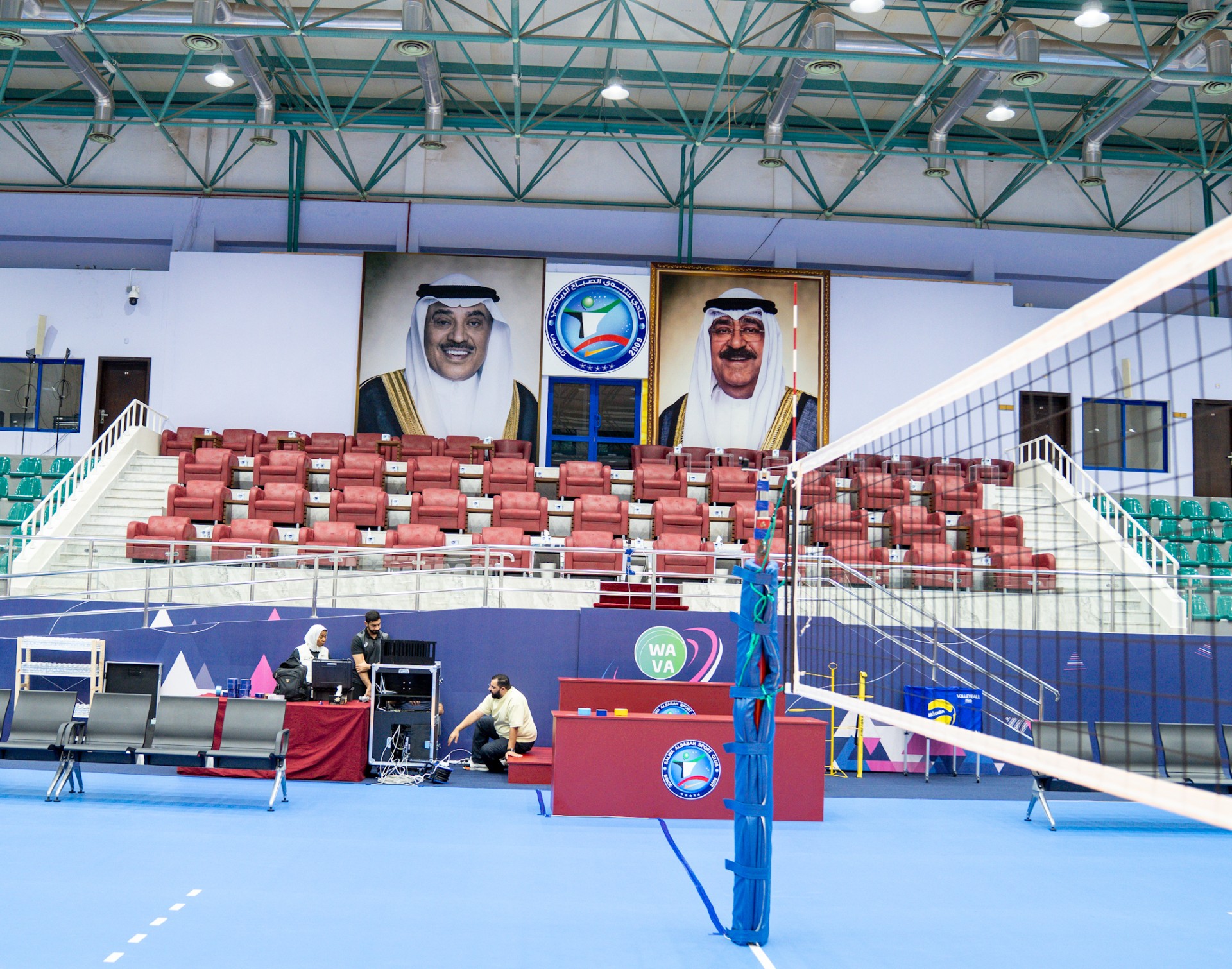 (سلوى الرياضي) يستكمل استعداداته لتنظيم البطولة الأولى لأندية غرب آسيا لكرة الطائرة للسيدات