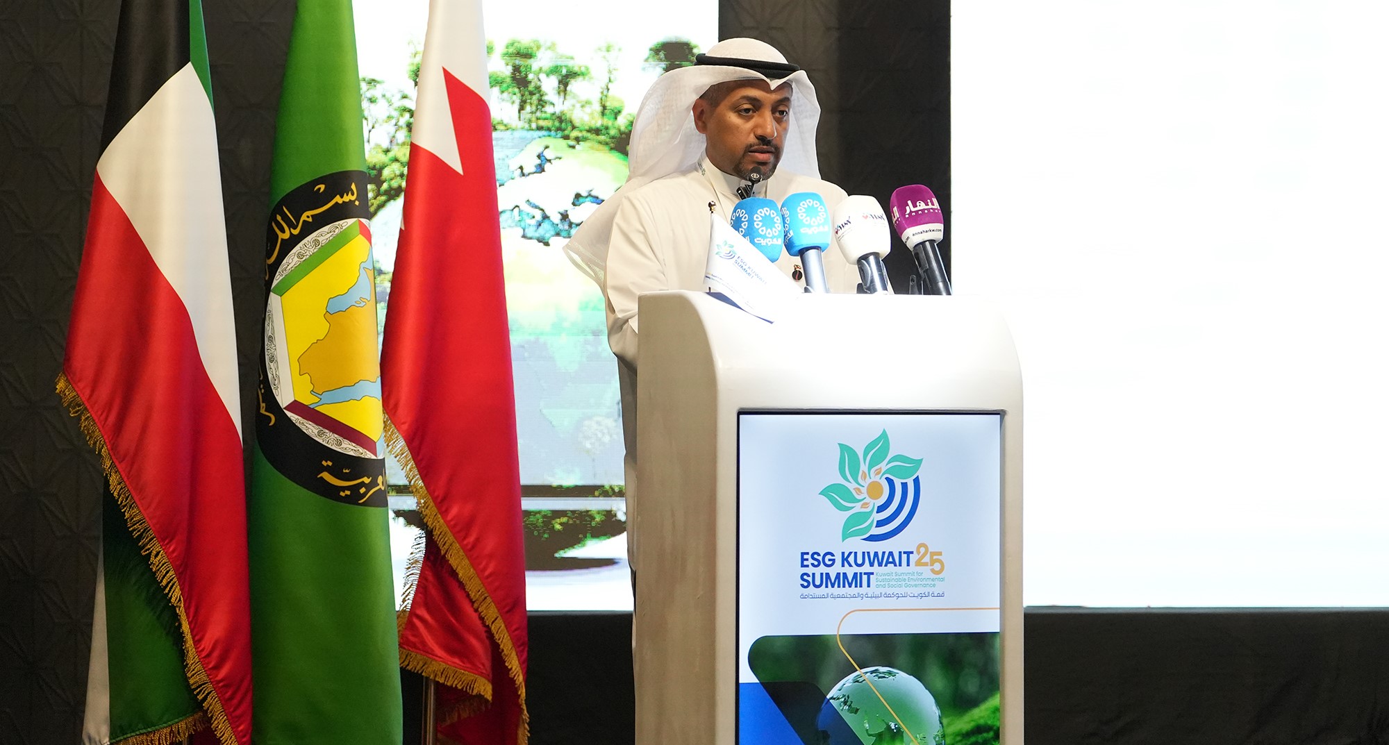 Le directeur de la durabilité à la Kuwait Petroleum Corporation (KPC), Abdallah Al-Ayyar.