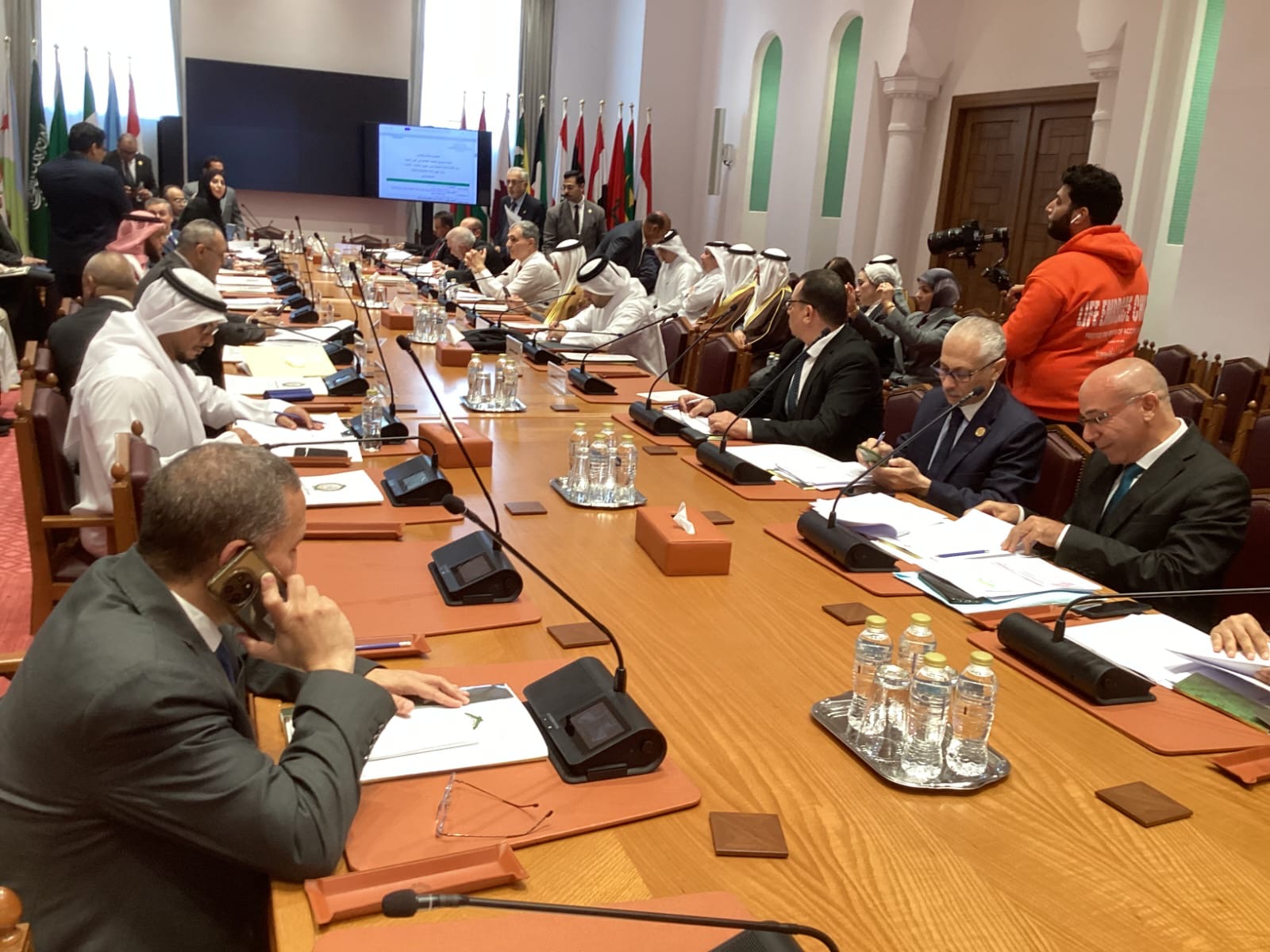افتتاح أعمال الاجتماع اال21 لرؤساء هيئات قضايا الدولة