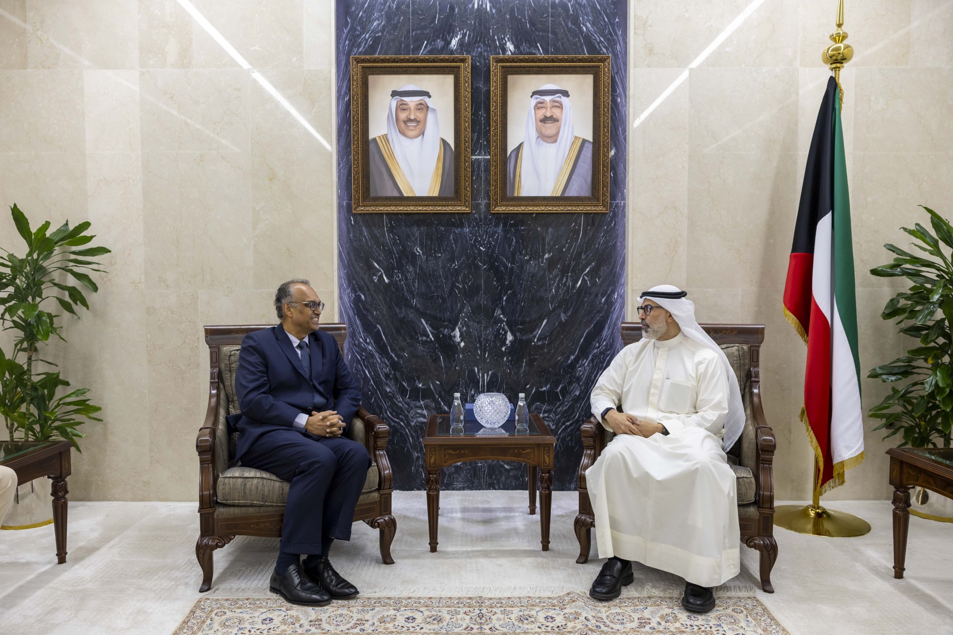 نائب وزير الخارجية يستقبل سفير مملكة هولندا لدى البلاد                                                                                                                                                                                                    