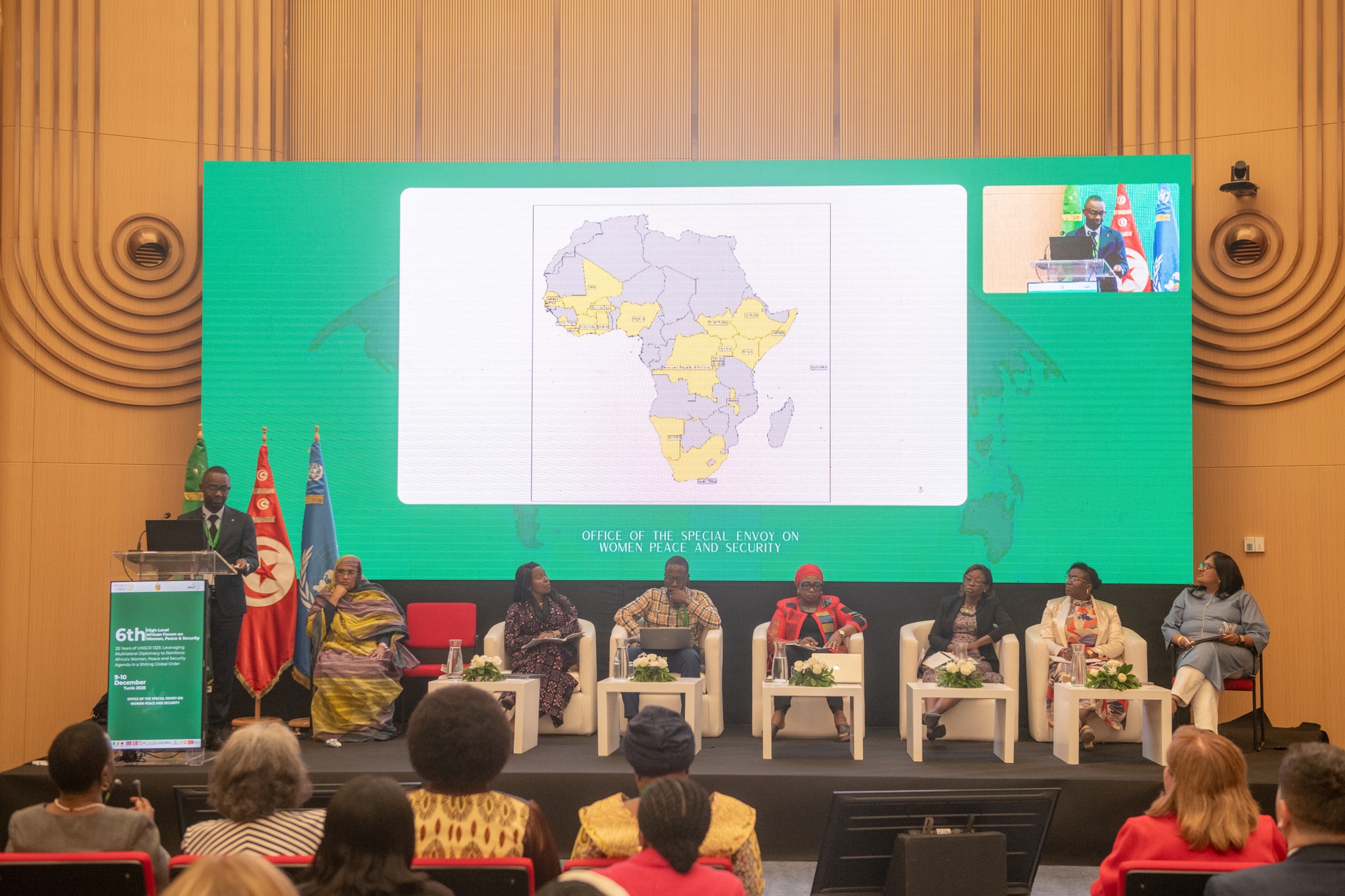 المنتدى الافريقي حول المرأة والسلم والأمن يدعو إلى دعم حقوق المرأة ومكافحة تداعيات التغيرات المناخية                                                                                                                                                      