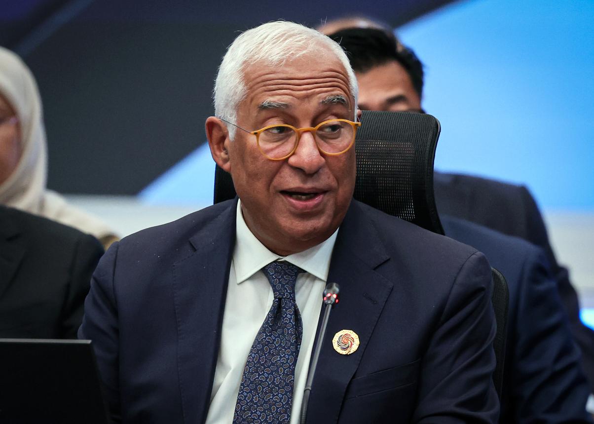 European Council President Antonio Costa