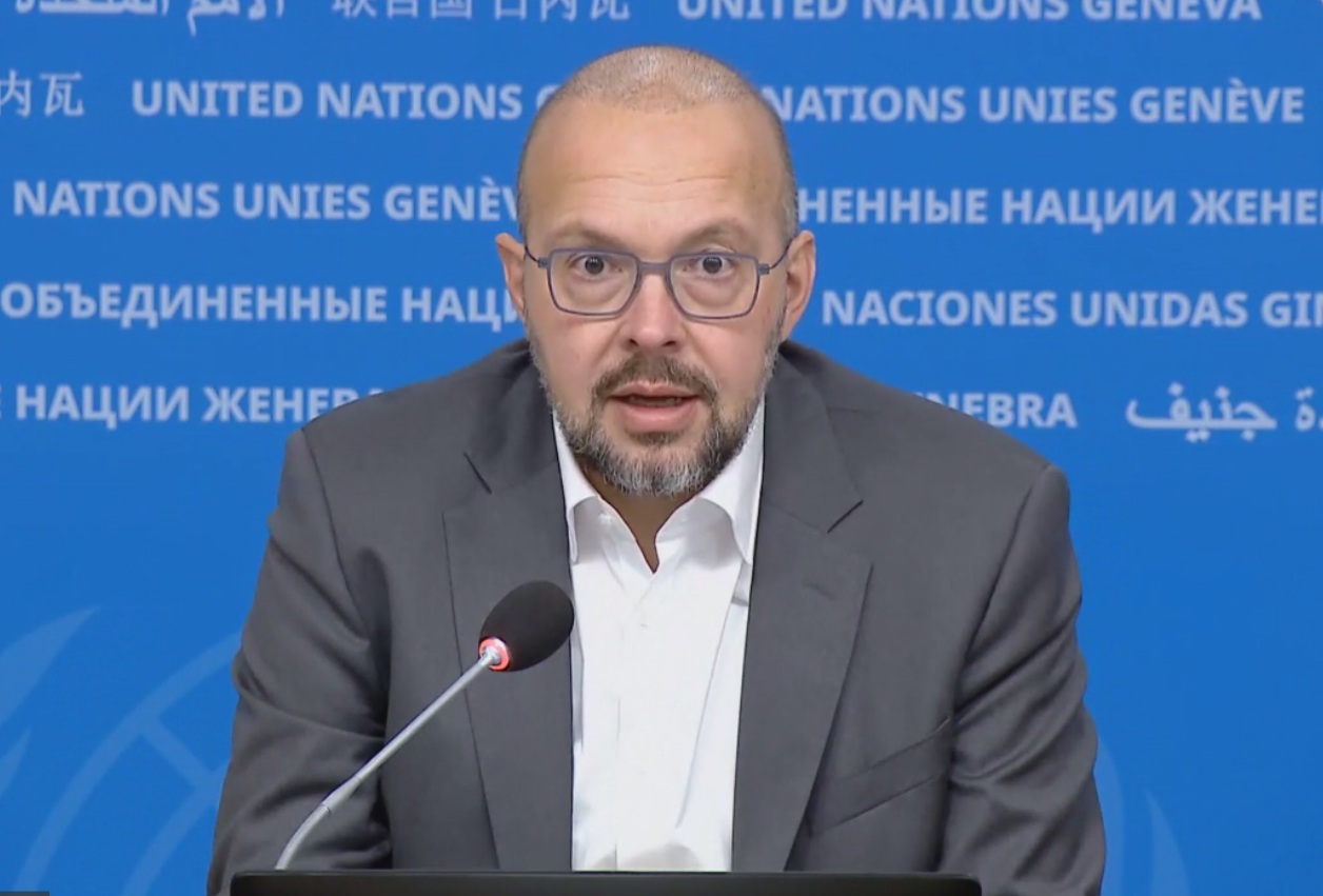 UNICEF spokesperson Ricardo Pires