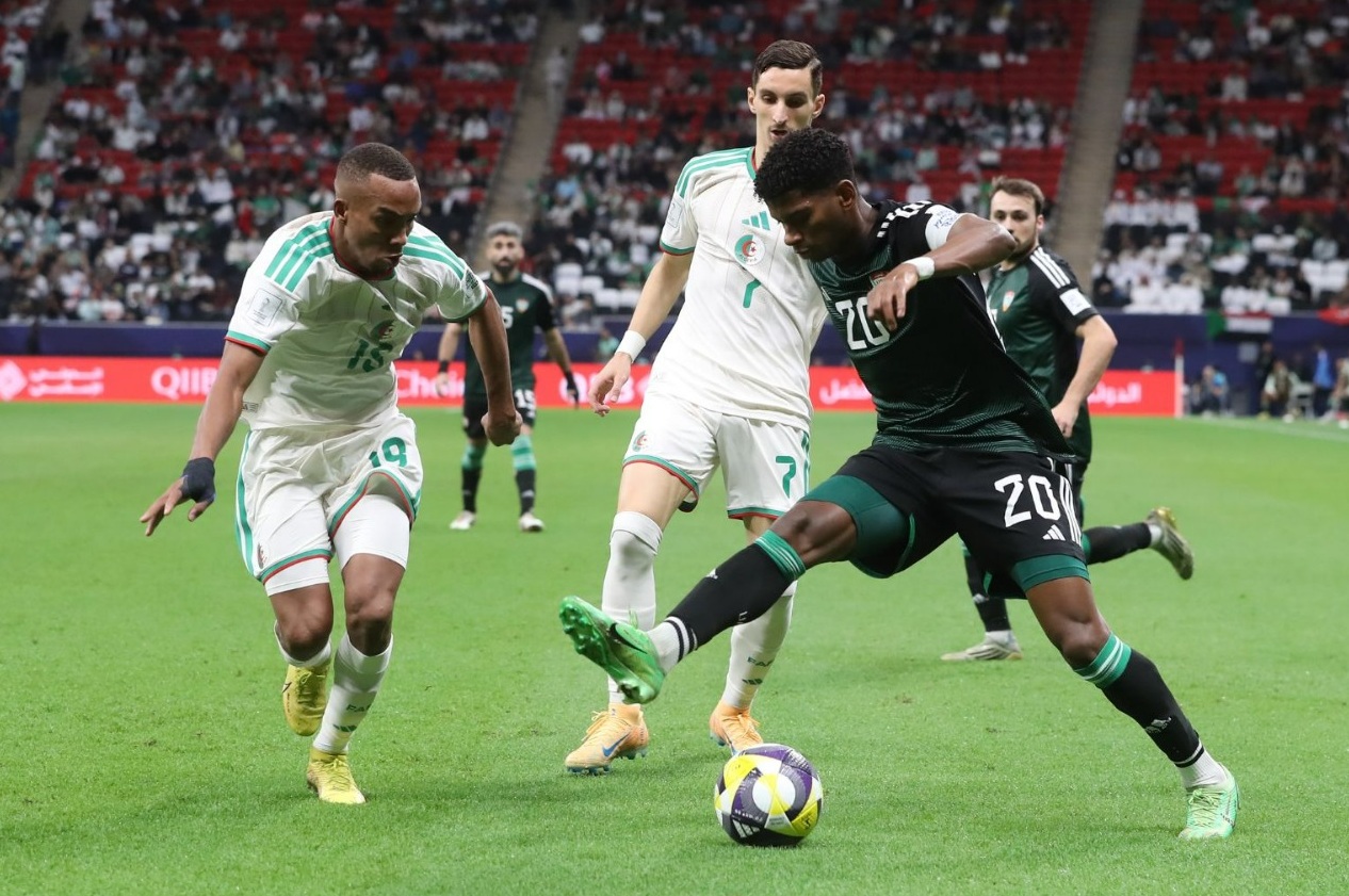 جانب من المباراة