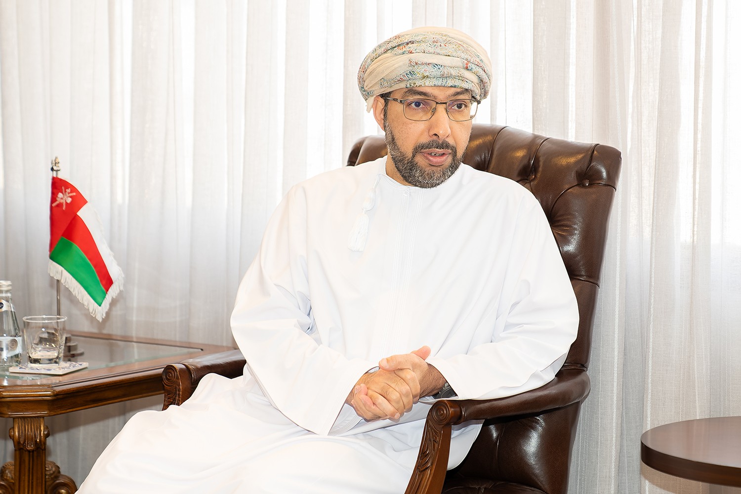 Oman's Ambassador to Kuwait Dr. Saleh Al-Kharousi