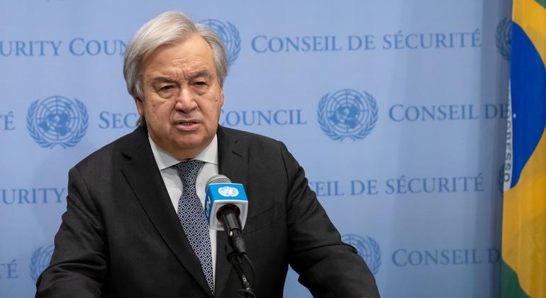 UN Secretary General Antonio Guterres