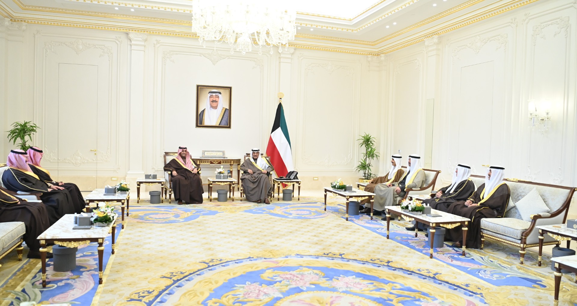 سمو ولي العهد يستقبل وزير الدولة عضو مجلس الوزراء السعودي الأمير تركي بن محمد بن فهد                                                                                                                                                                      