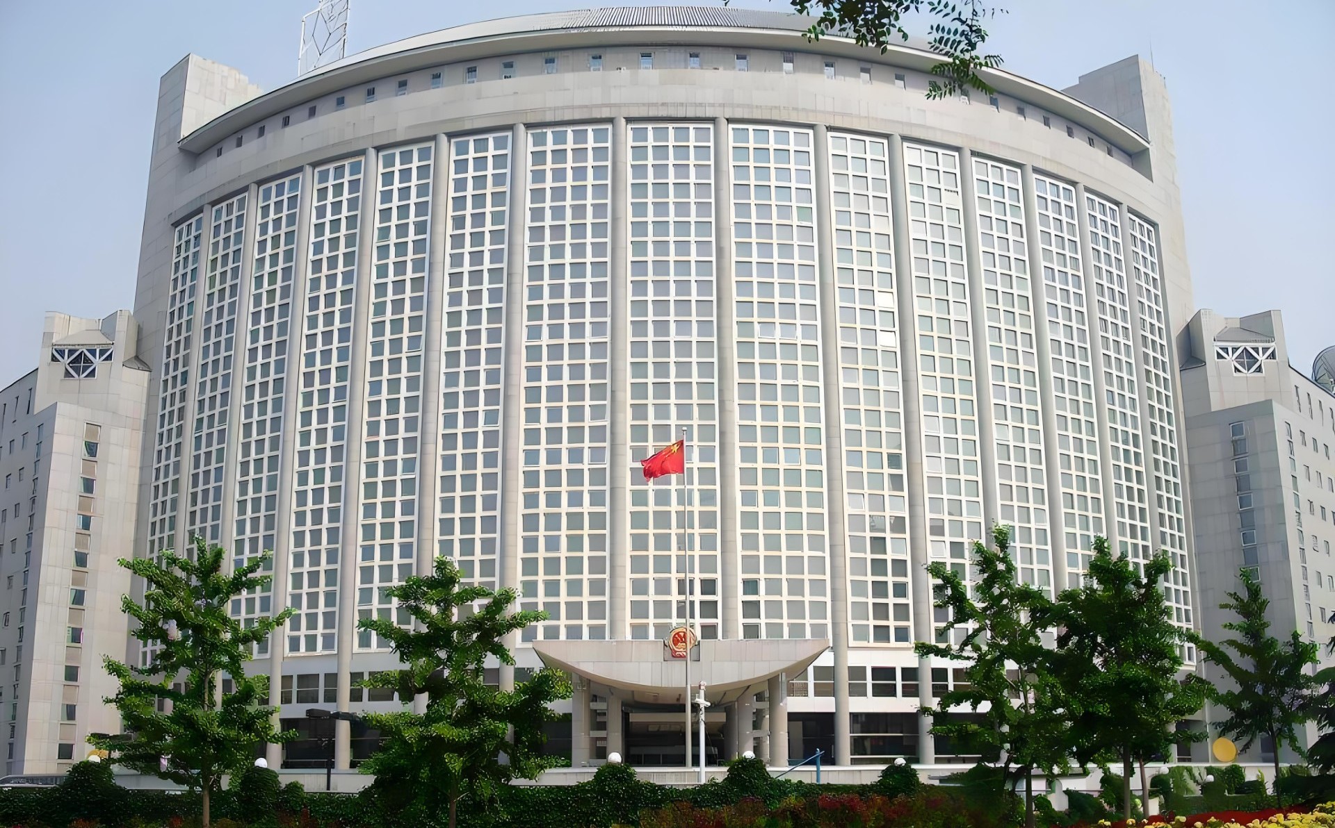 Le ministère chinois des Affaires étrangères.