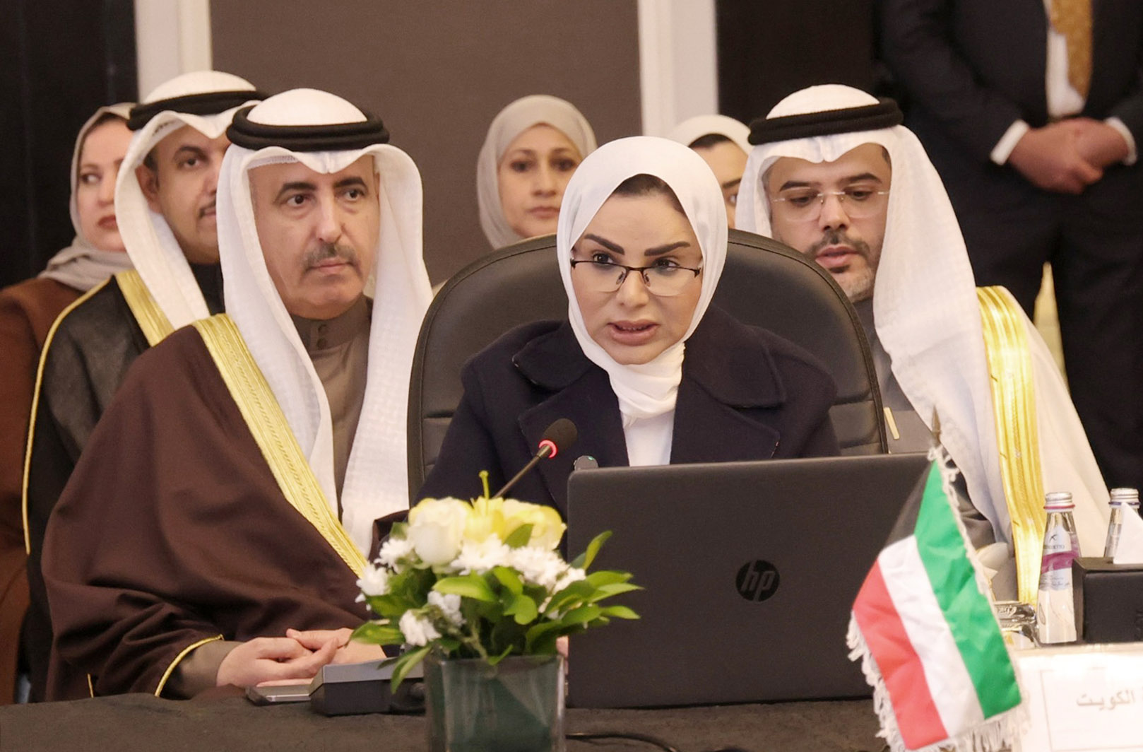Kuwait's Minister of Social Affairs, Family and Childhood Affairs Dr. Amthal Al-Huwailah
