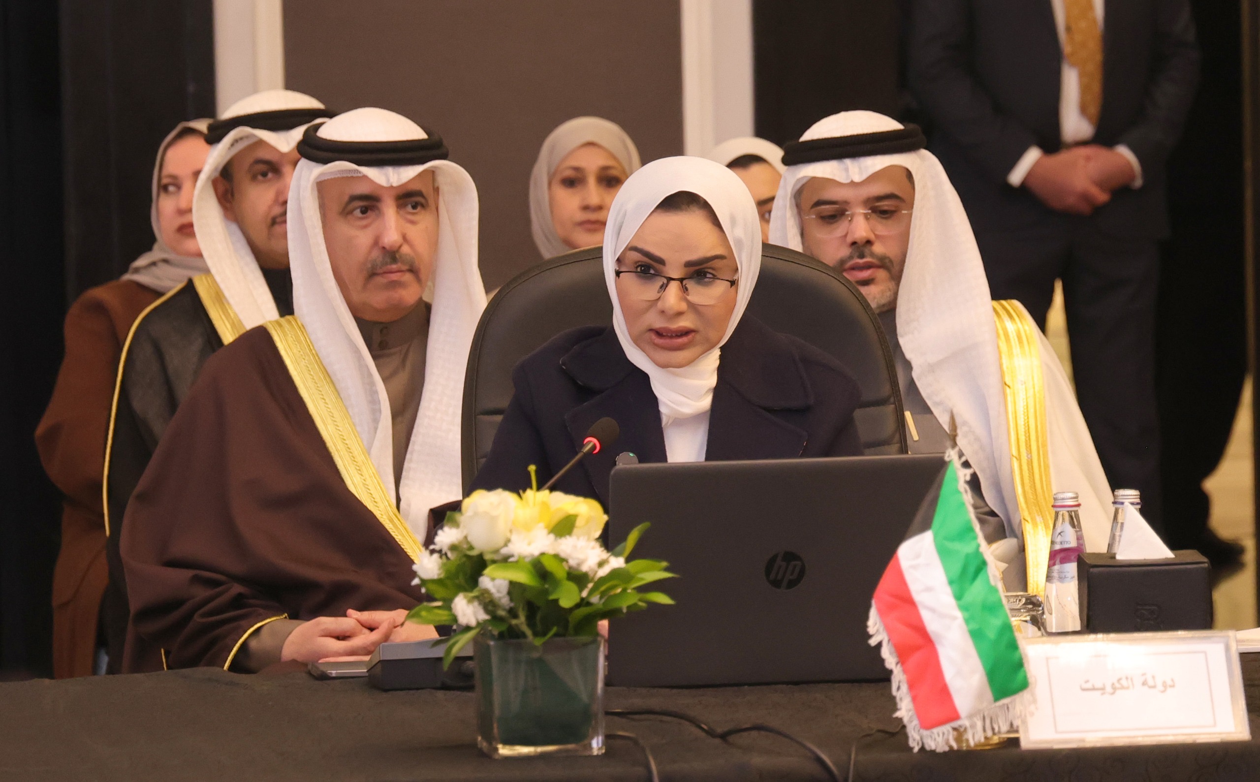 Kuwaiti Minister of Social Affairs, Family and Childhood Affairs, Dr. Amthal Al-Huwailah