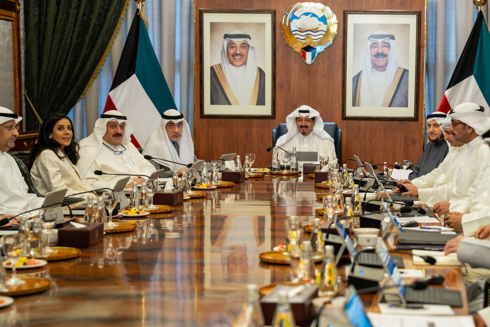 مجلس الوزراء الكويتي يعقد اجتماعه الأسبوعي برئاسة سمو الشيخ أحمد عبدالله الأحمد الصباح رئيس مجلس الوزراء