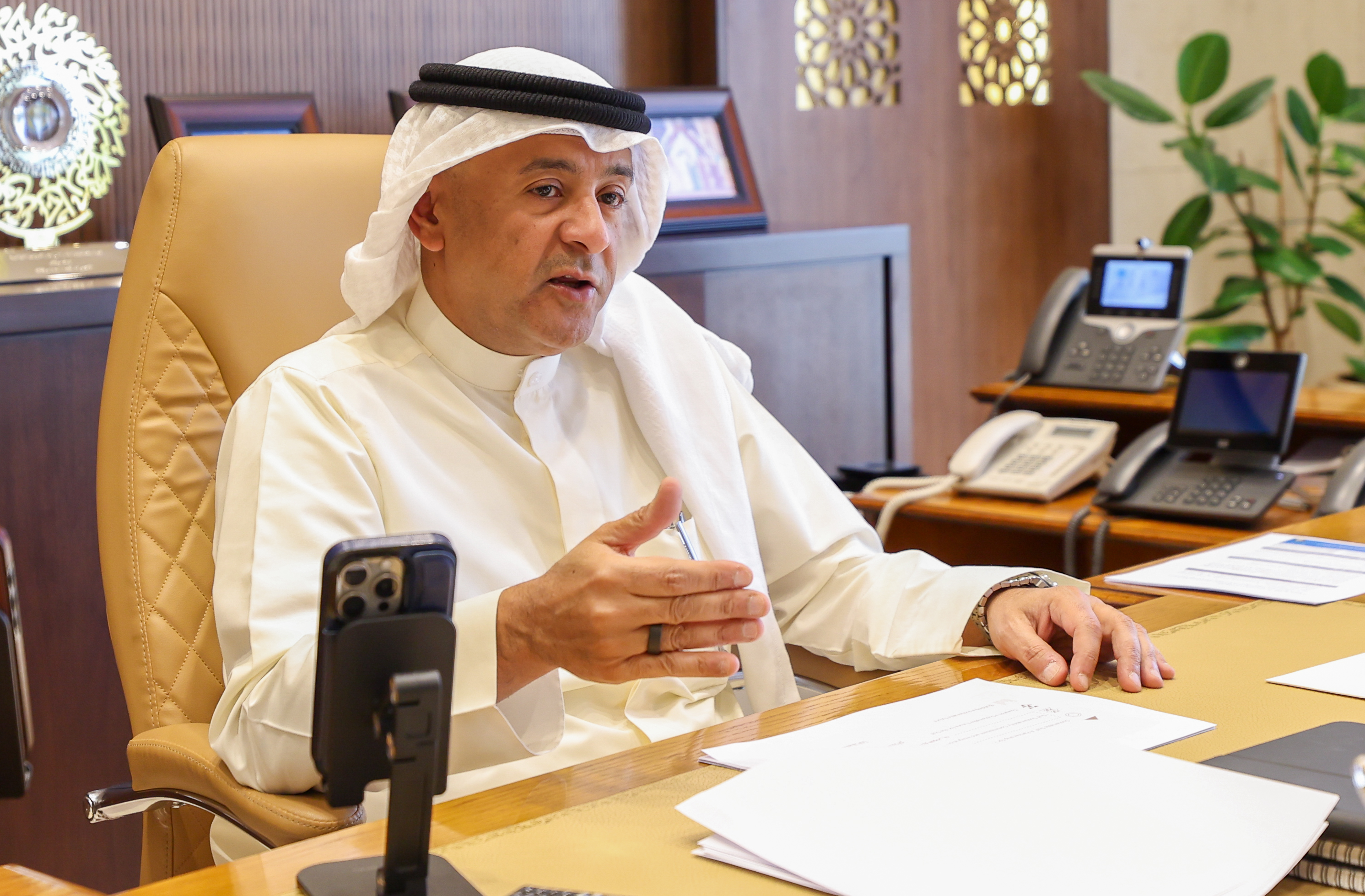 Le secrétaire général du Conseil de coopération du Golfe (CCG), Jassem Al-Budaiwi