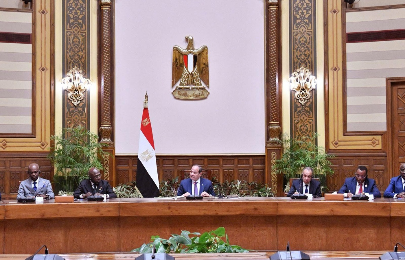 الرئيس المصري: لم نوجه أي تهديد لإثيوبيا رغم خلافنا معها                                                                                                                                                                                                  