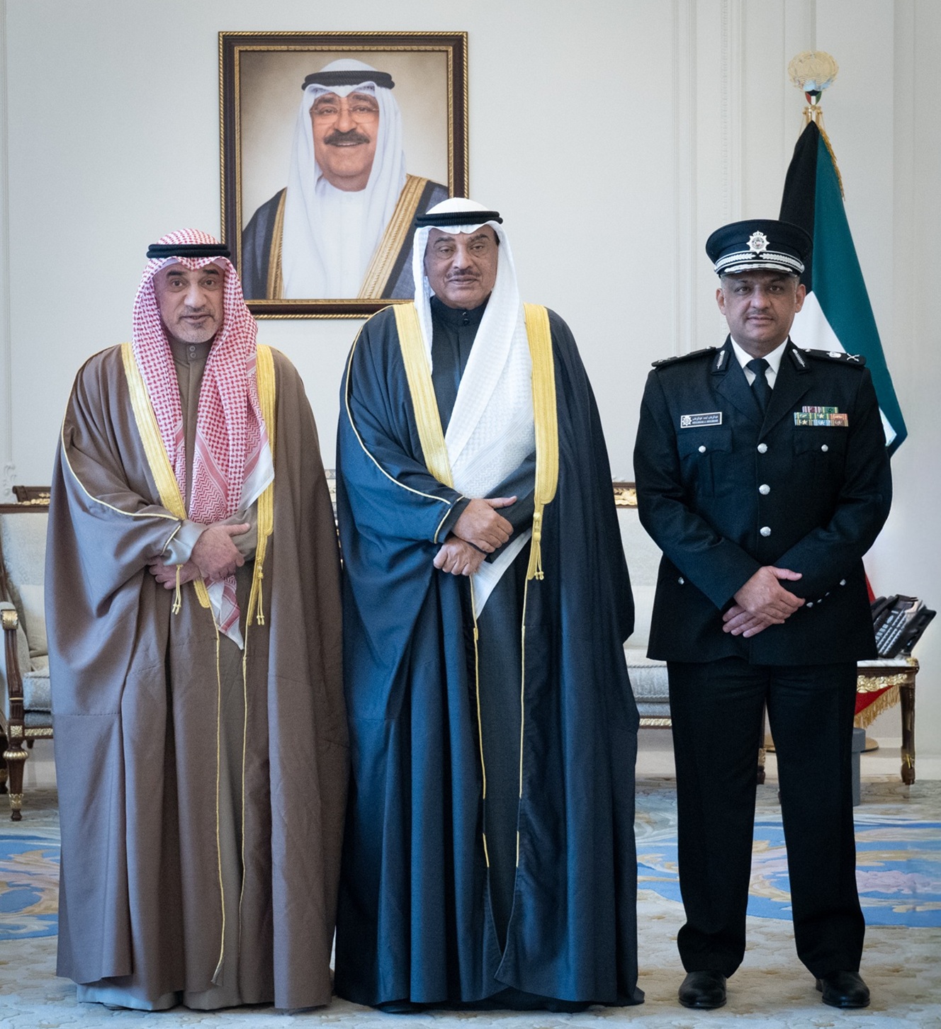 Kuwait Crown Prince meets Interior Min and New Undersecretary