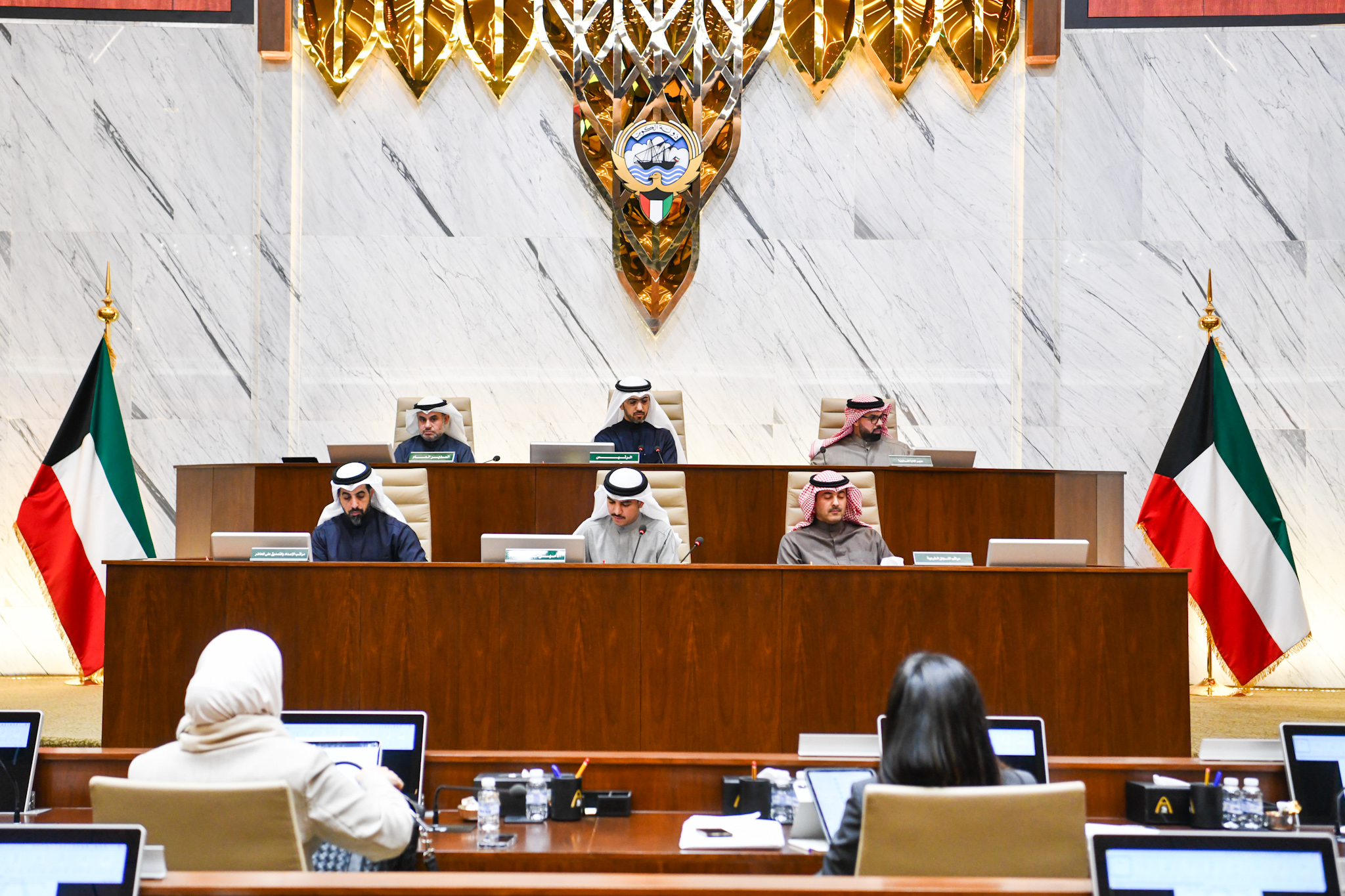 امانة مجلس البلدي خلال الجلسة