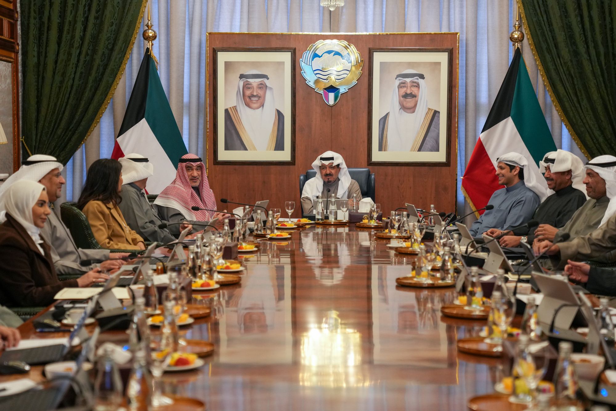 Weekly meeting of the cabinet