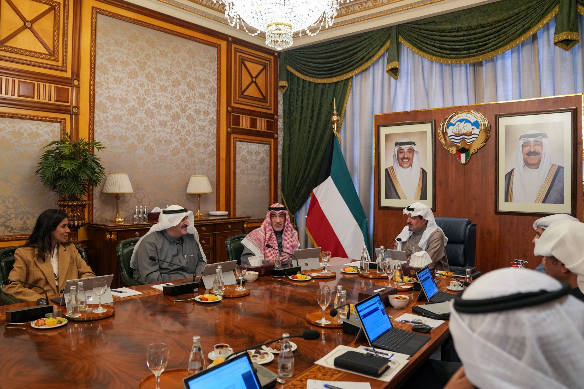 Cabinet weekly meeting