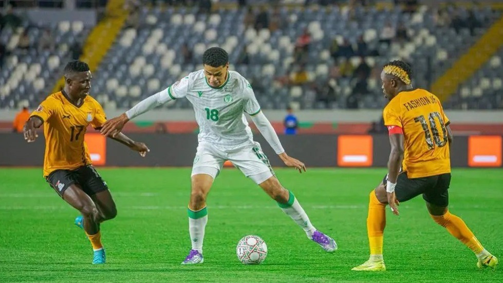 جانب من المباراة