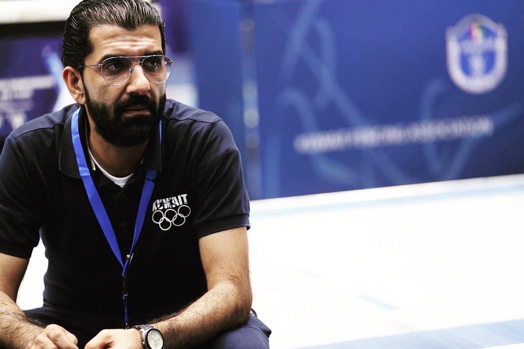 رئيس اللجنة الاعلامية والعلاقات العامة بالاتحاد الكويتي للمبارزة الدكتور حميد البلام