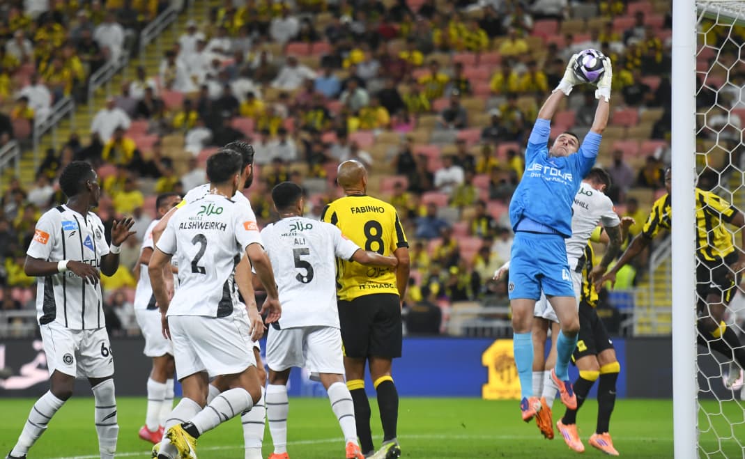 جانب من المباراة