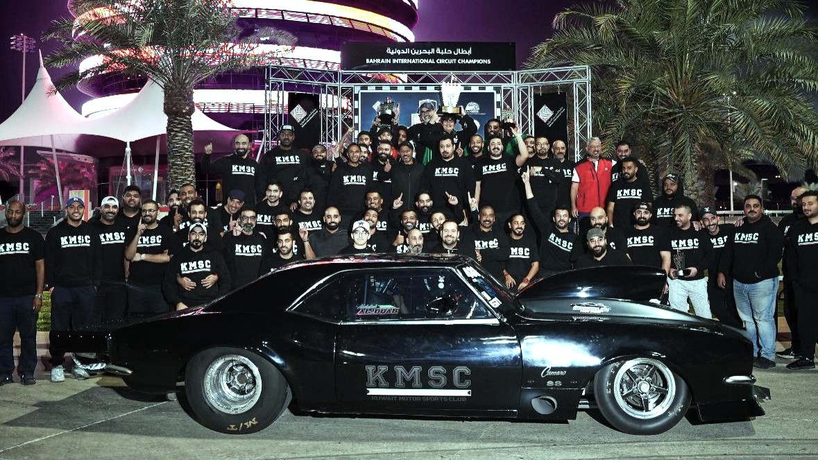 Les pilotes koweïtiens au Bahrain Speed Racing Championship.