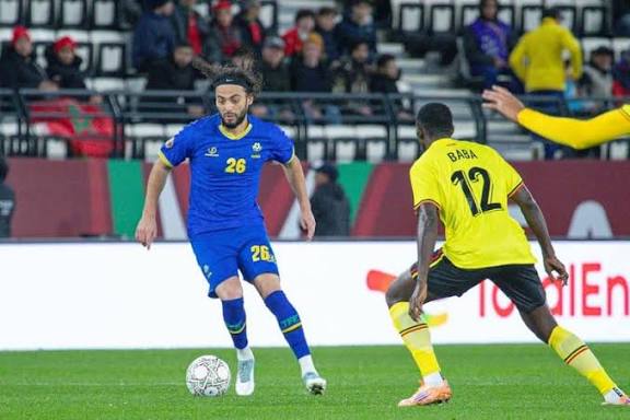 جانب من المباراة