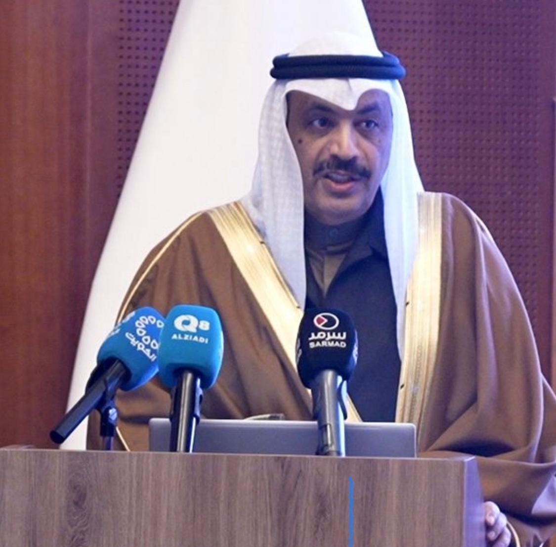 المدير العام دعيج العتيبي خلال إلقاء كلمته