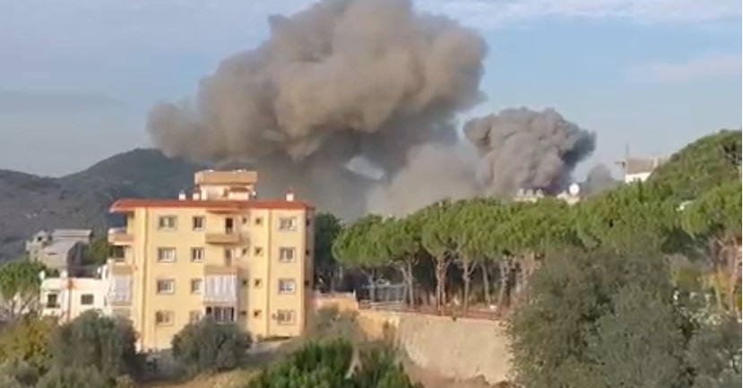 طيران الاحتلال الاسرائيلي يشن غارات على مناطق متفرقة جنوبي لبنان