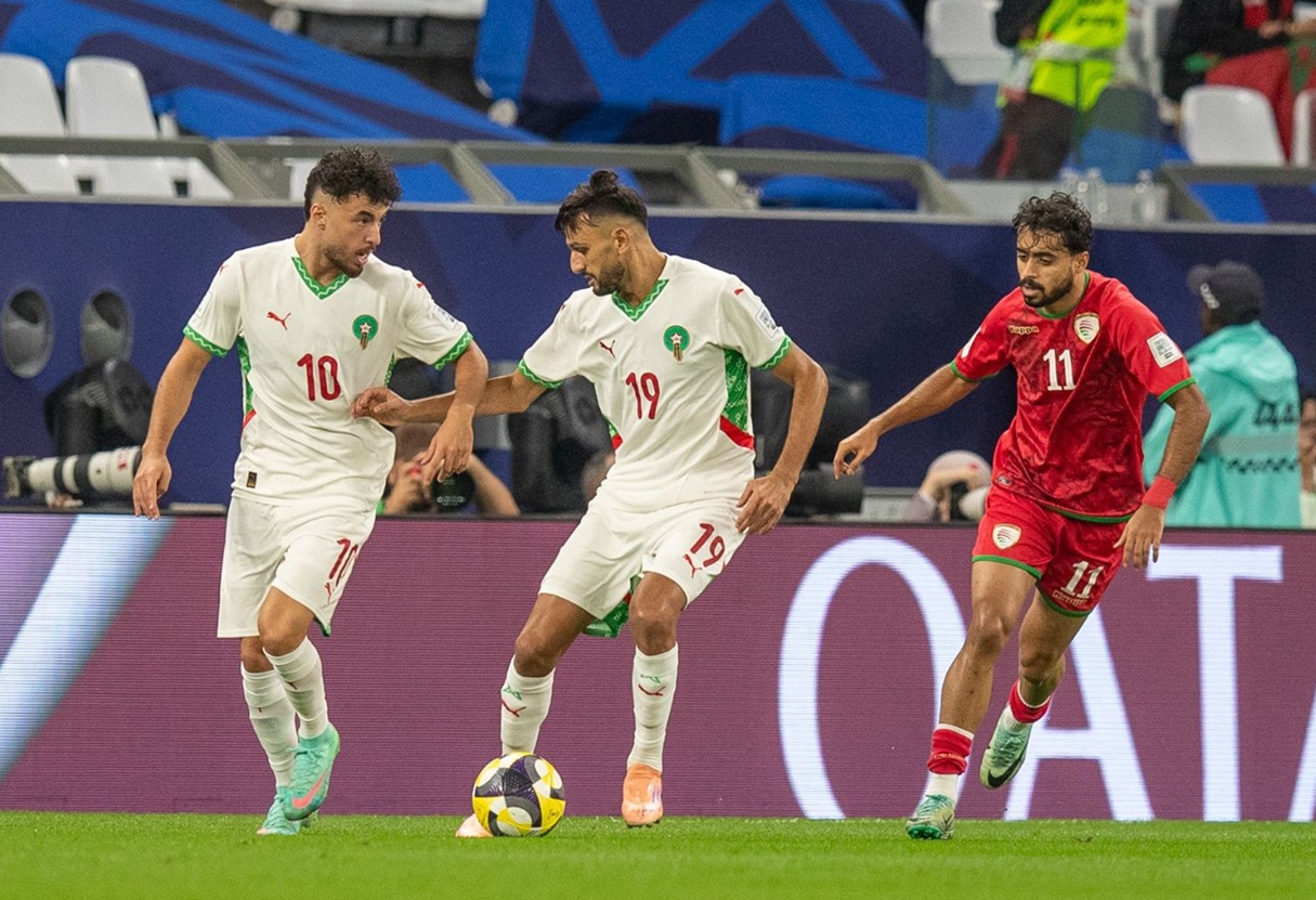 جانب من المباراة