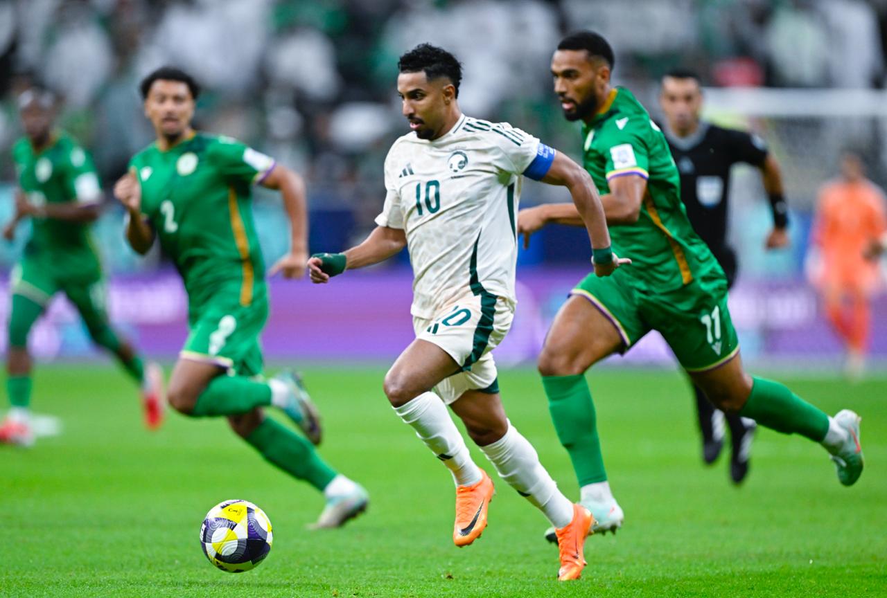 جانب من المباراة