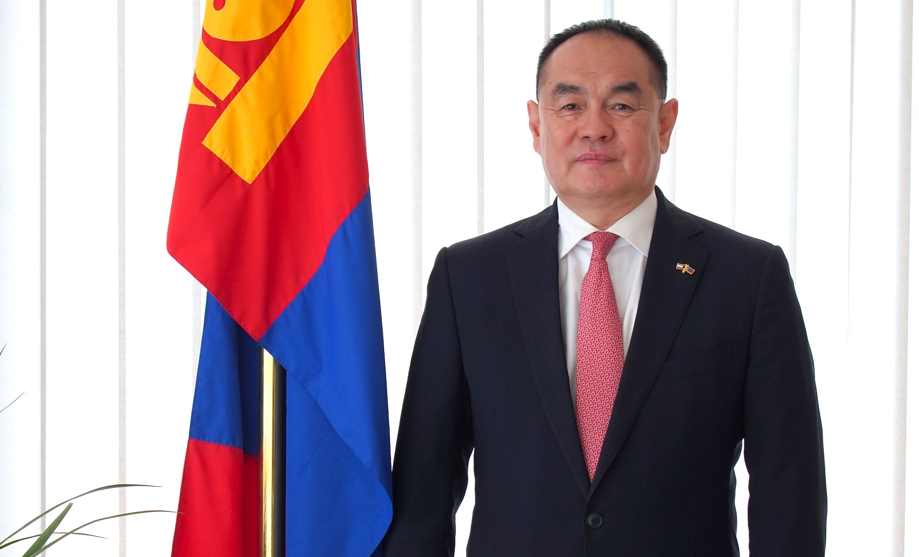 L’ambassadeur de Mongolie au Koweït, Sergelen Bouriv Shaday.