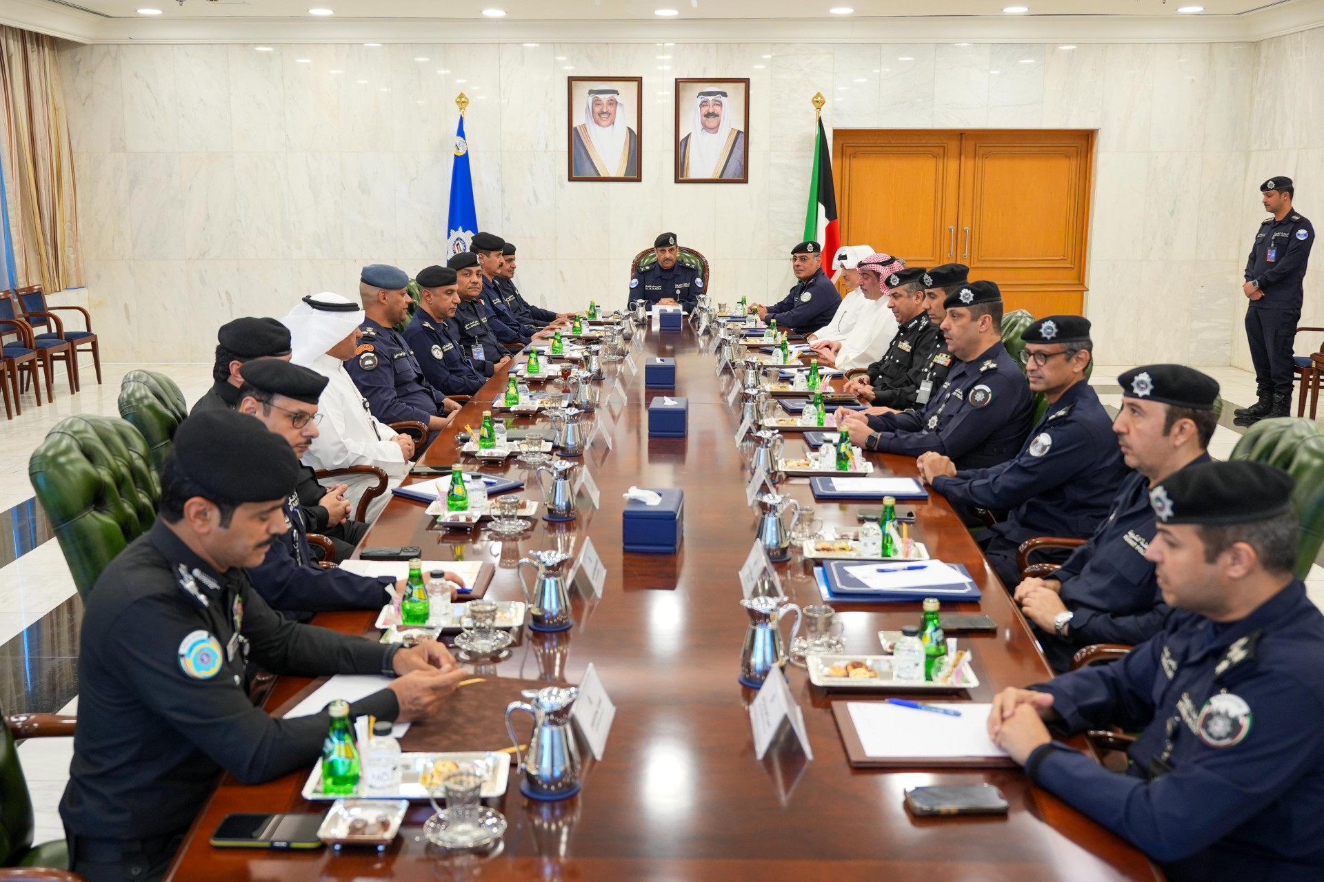 Acting Interior Undersecretary chairs regular coordination meeting