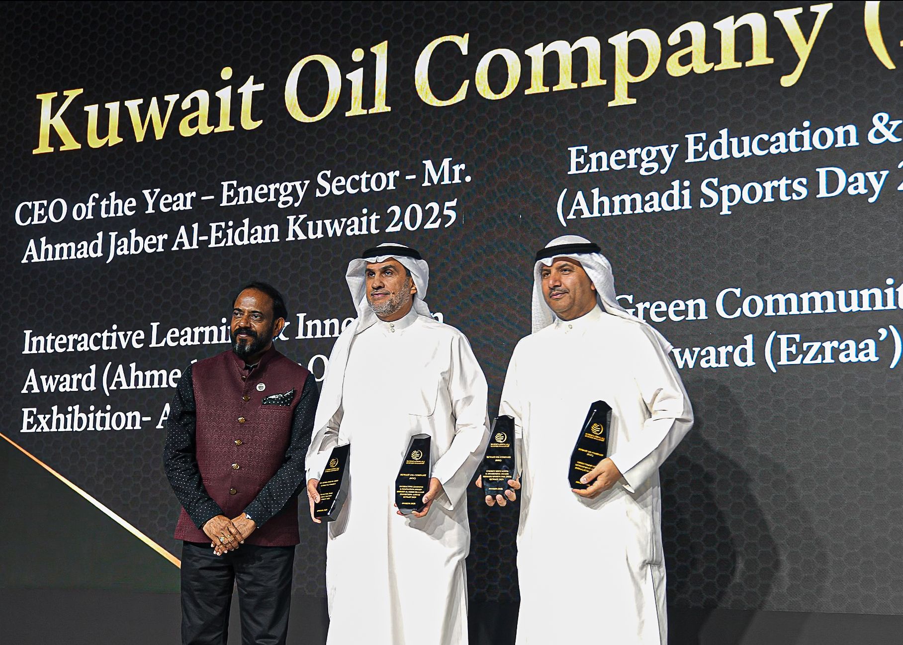 "نفط الكويت" تفوز بـ 4 جوائز من مجلة (إنترناشيونال بيزنس) لريادتها بقطاع الطاقة والتنمية المستدامة                                                                                                                                                        