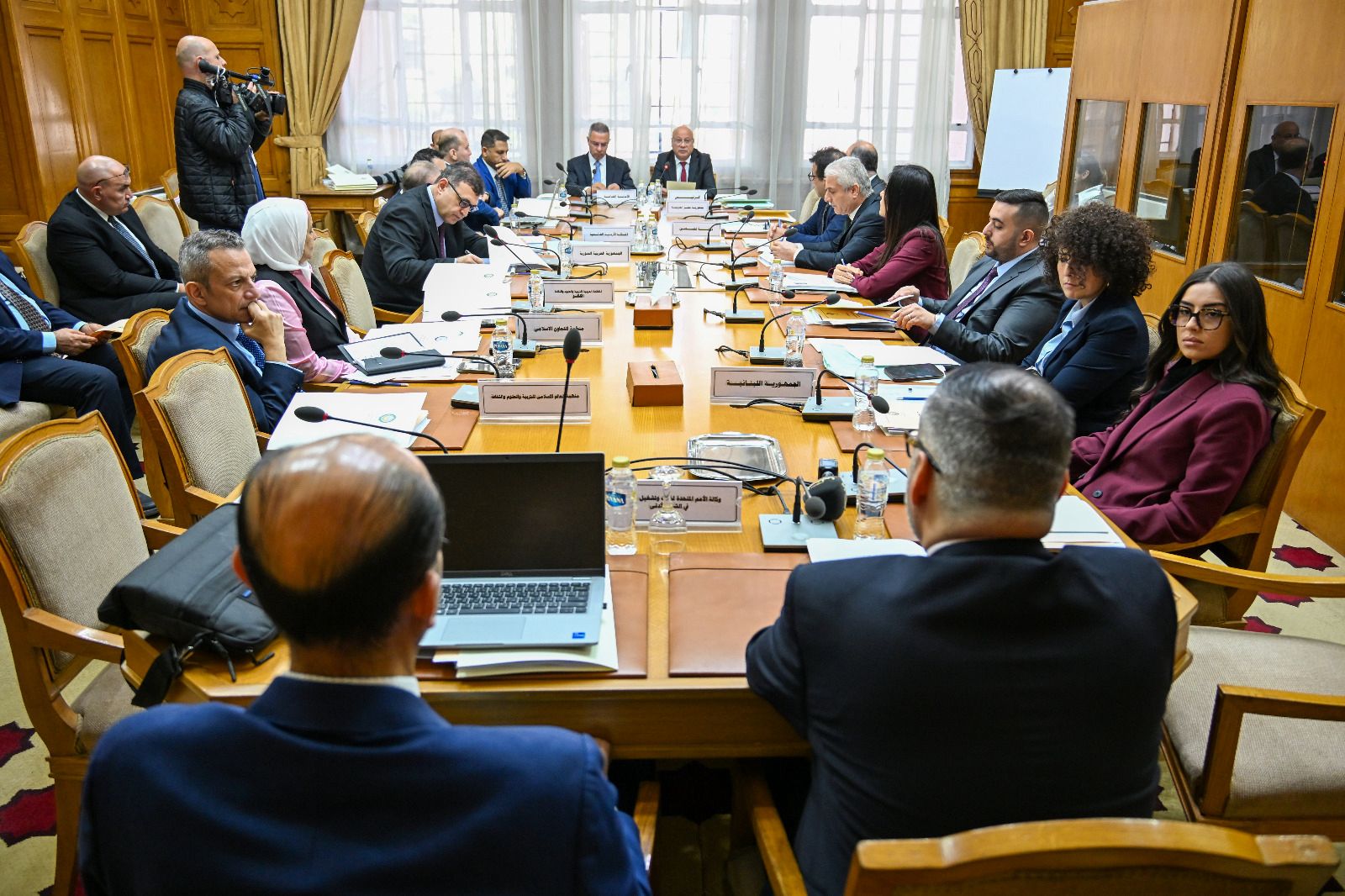 La 114e session de la conférence des superviseurs palestiniens dans les pays arabes