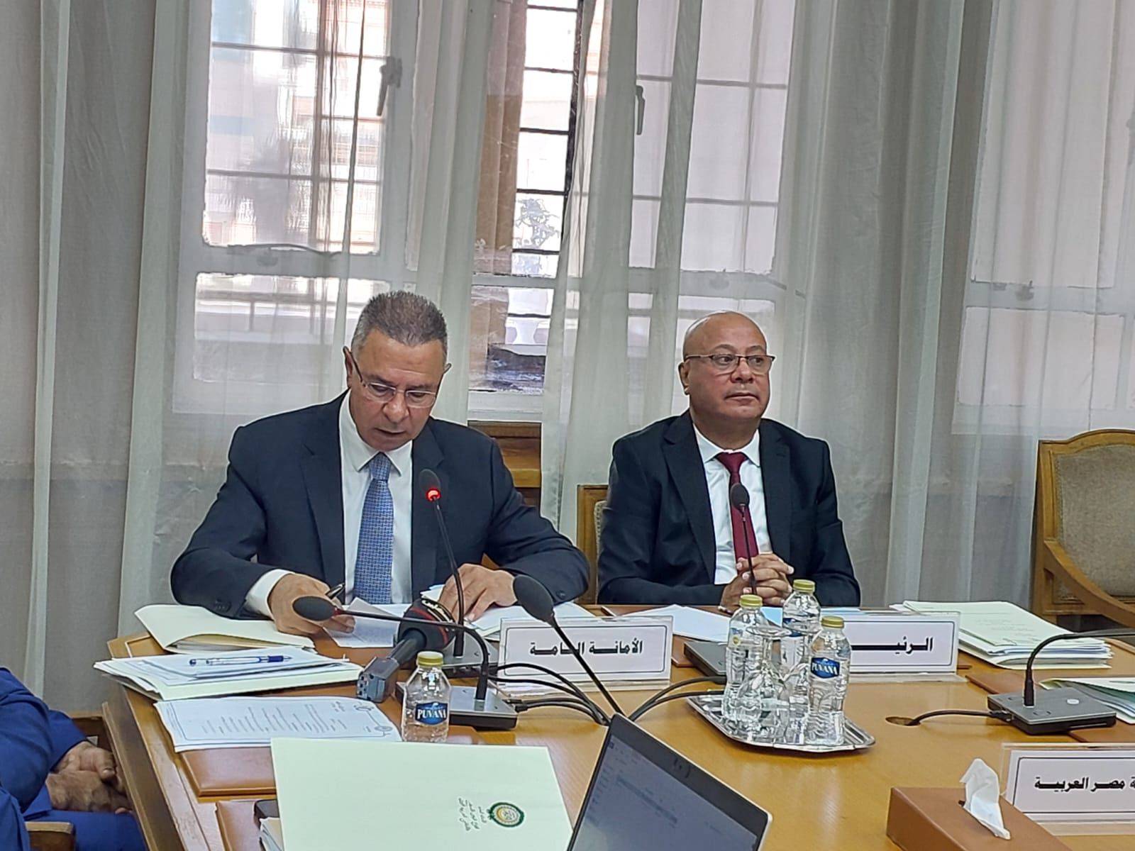 Arab League Assistant Secretary-General and Head of the Palestine and Occupied Arab Territories Sector, Ambassador Faed Mustafa