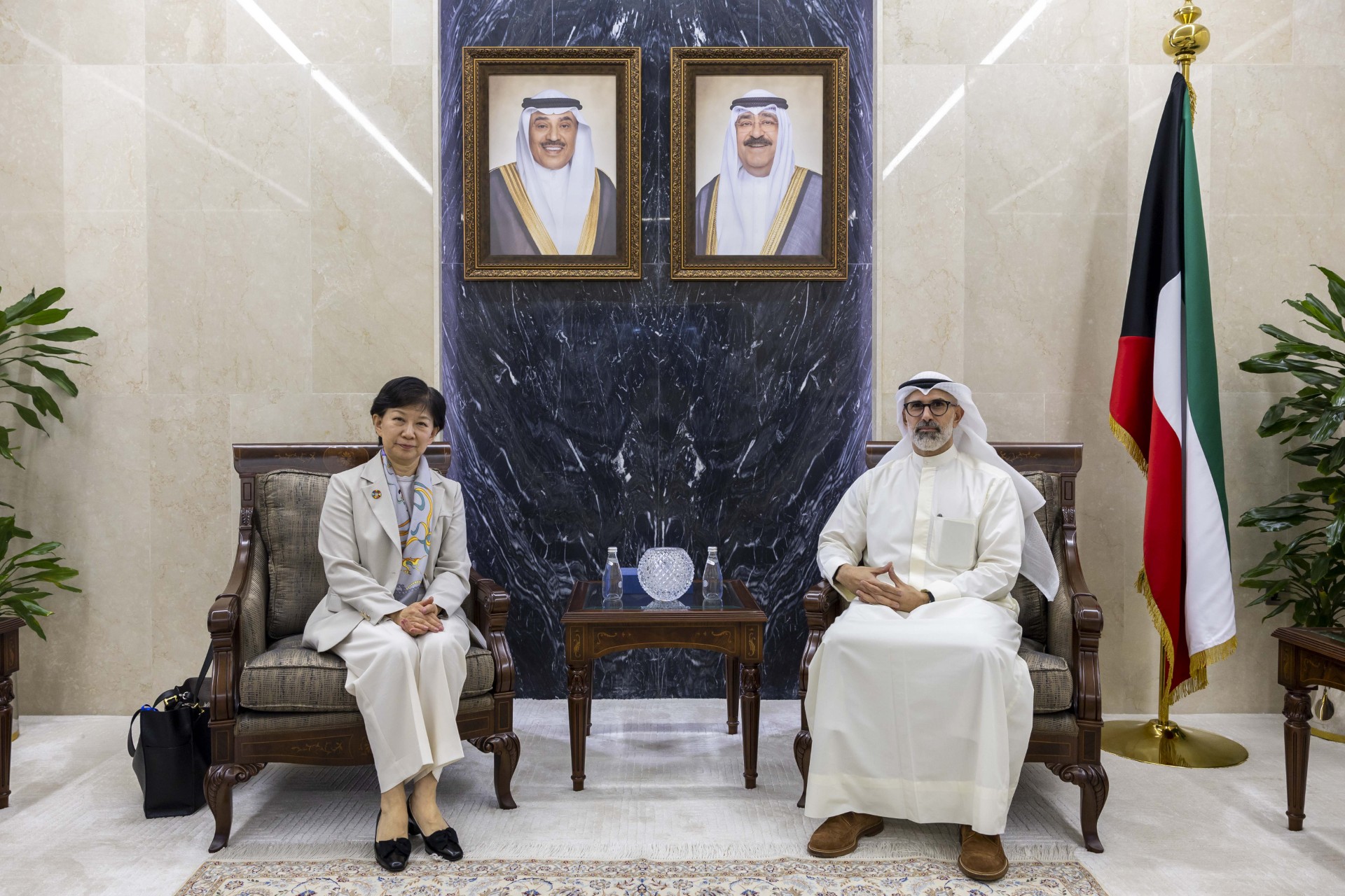 نائب وزير الخارجية يستقبل وكيلة الأمين العام للأمم المتحدة والممثلة السامية لشؤون نزع السلاح                                                                                                                                                              